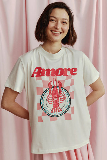 T-shirt Amore Lobster