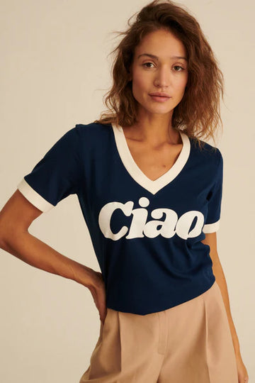 T-shirt Ciao V-neck Navy