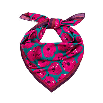 Apaszka jedwabna Bossy Pink