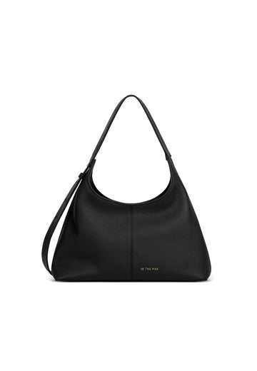 Torebka damska czarna ze skóry Fugu Black - The Mar