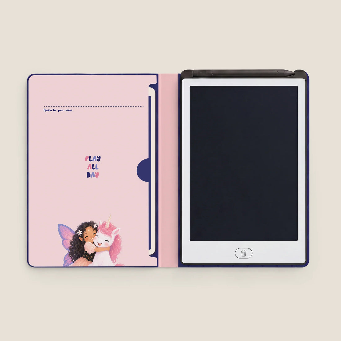 Tablet Graficzny z kartami pracy do rysowania - KidBook - Magic Forest