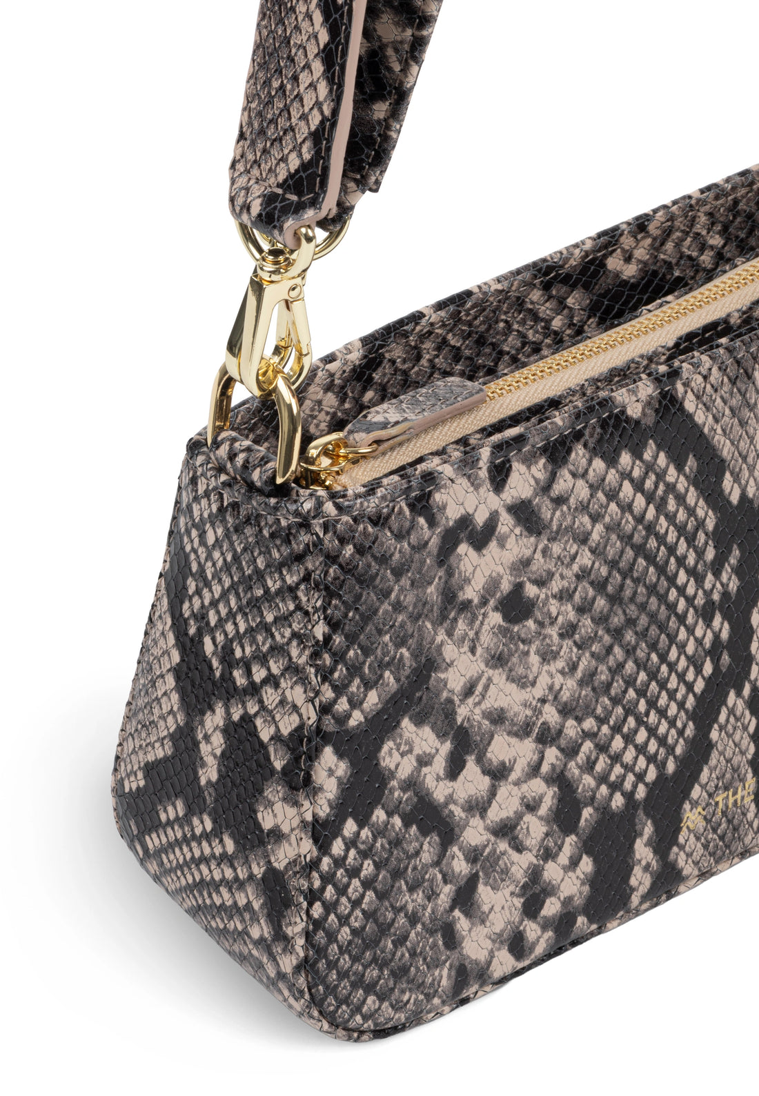 Torebka damska z printem skóry węża Bellona Python - The Mar