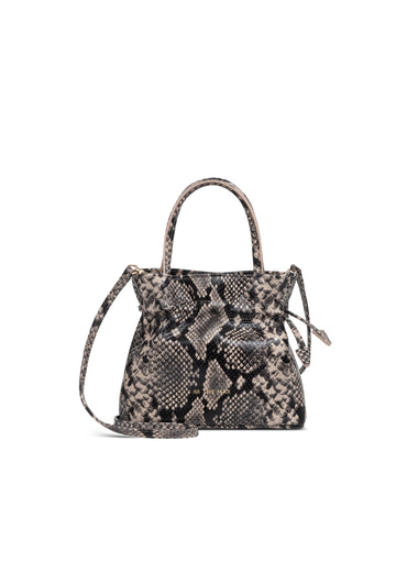 Torebka damska z printem skóry węża Medusa Python - The Mar