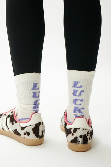 Skarpetki Lucky Białe