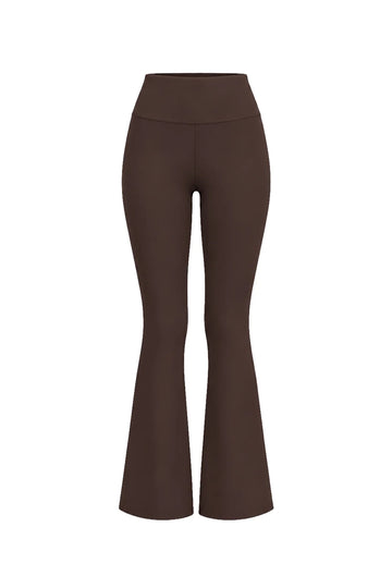 NO. 5 COMFORT FLARE BRUN - Legginsy z rozszerzaną nogawką LE SPORT CLUB - Le Prive