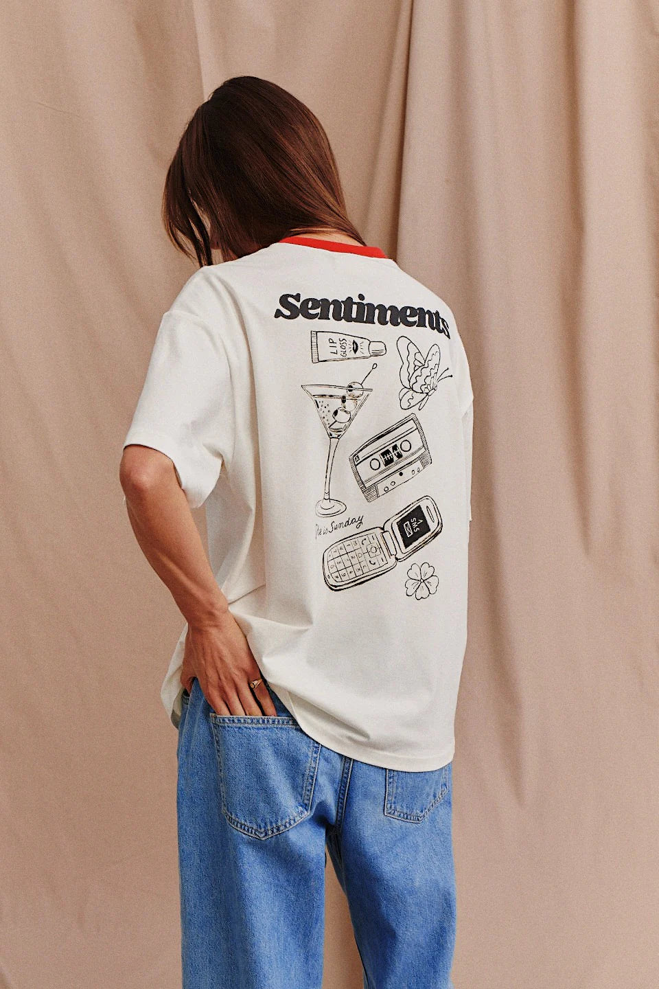 T-shirt oversize Sentiments