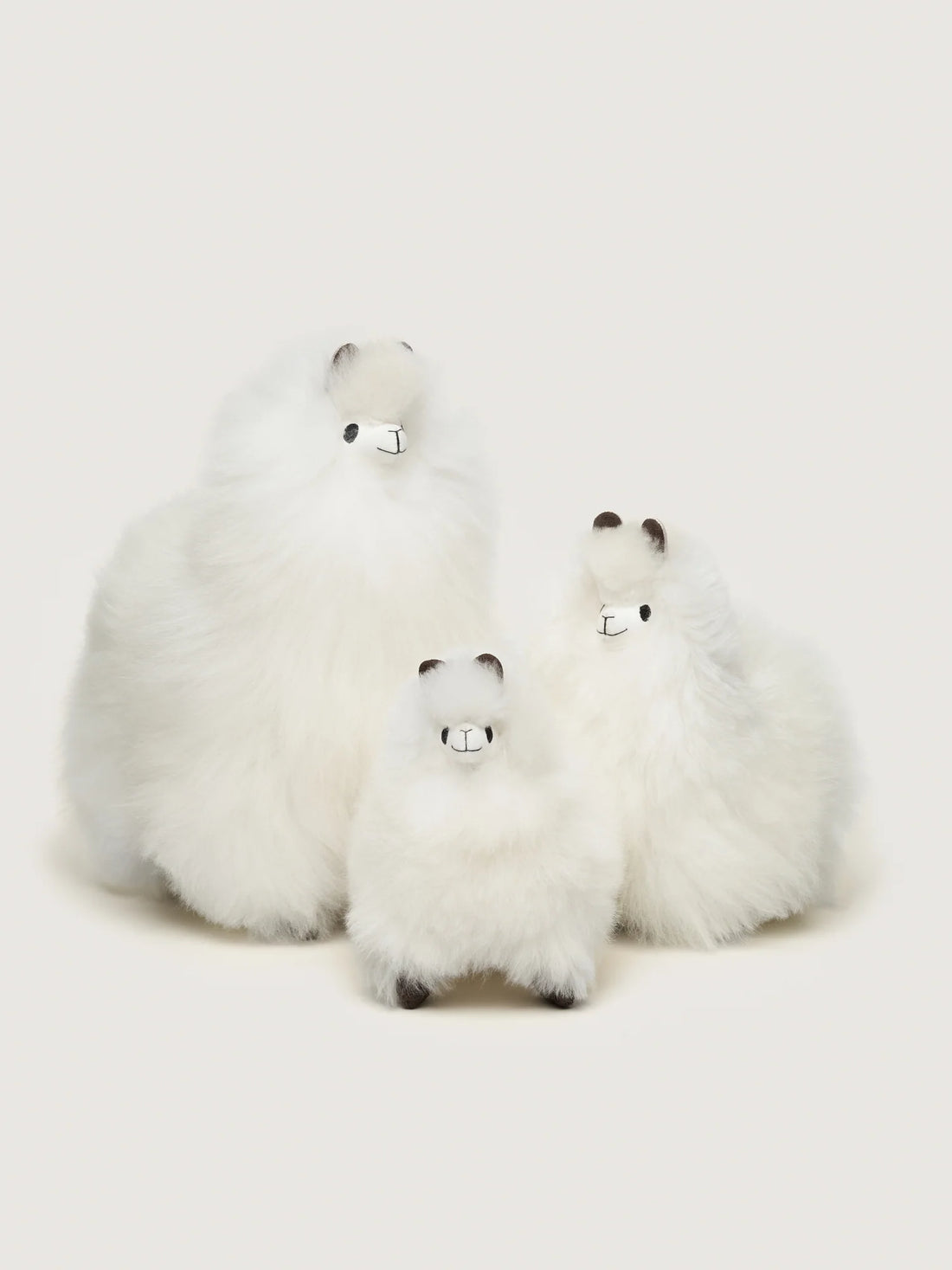 Przytulanka z Naturalnej Alpaki Milk 18cm