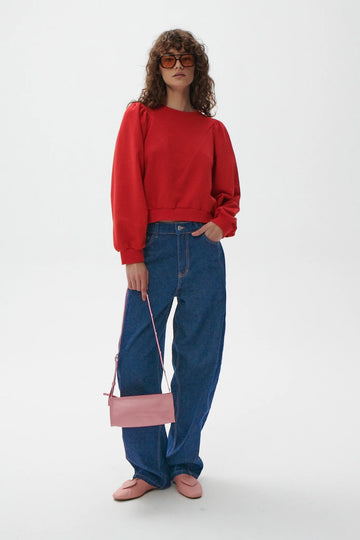 Bluza damska czerwona „Rosso Amore” – She Is Sunday
