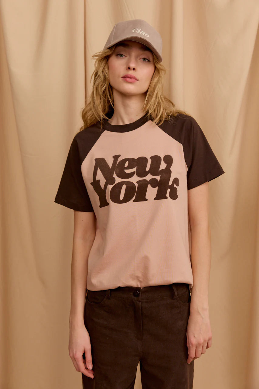 T-shirt NEW YORK Raglan