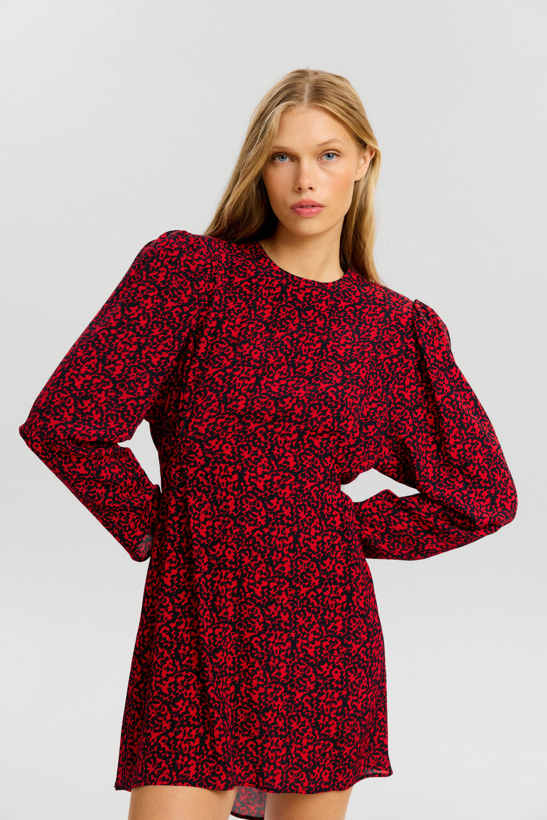 Sukienka Roxy in red abstract