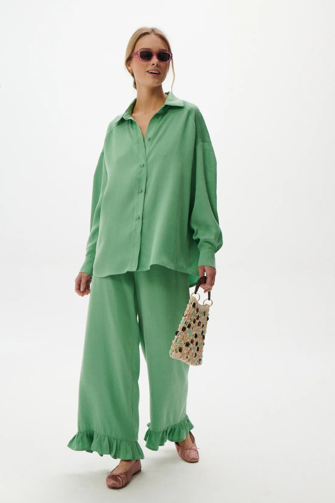 Koszula Copenhagen Muse Zielona