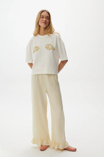 Spodnie Estelle Masełkowe