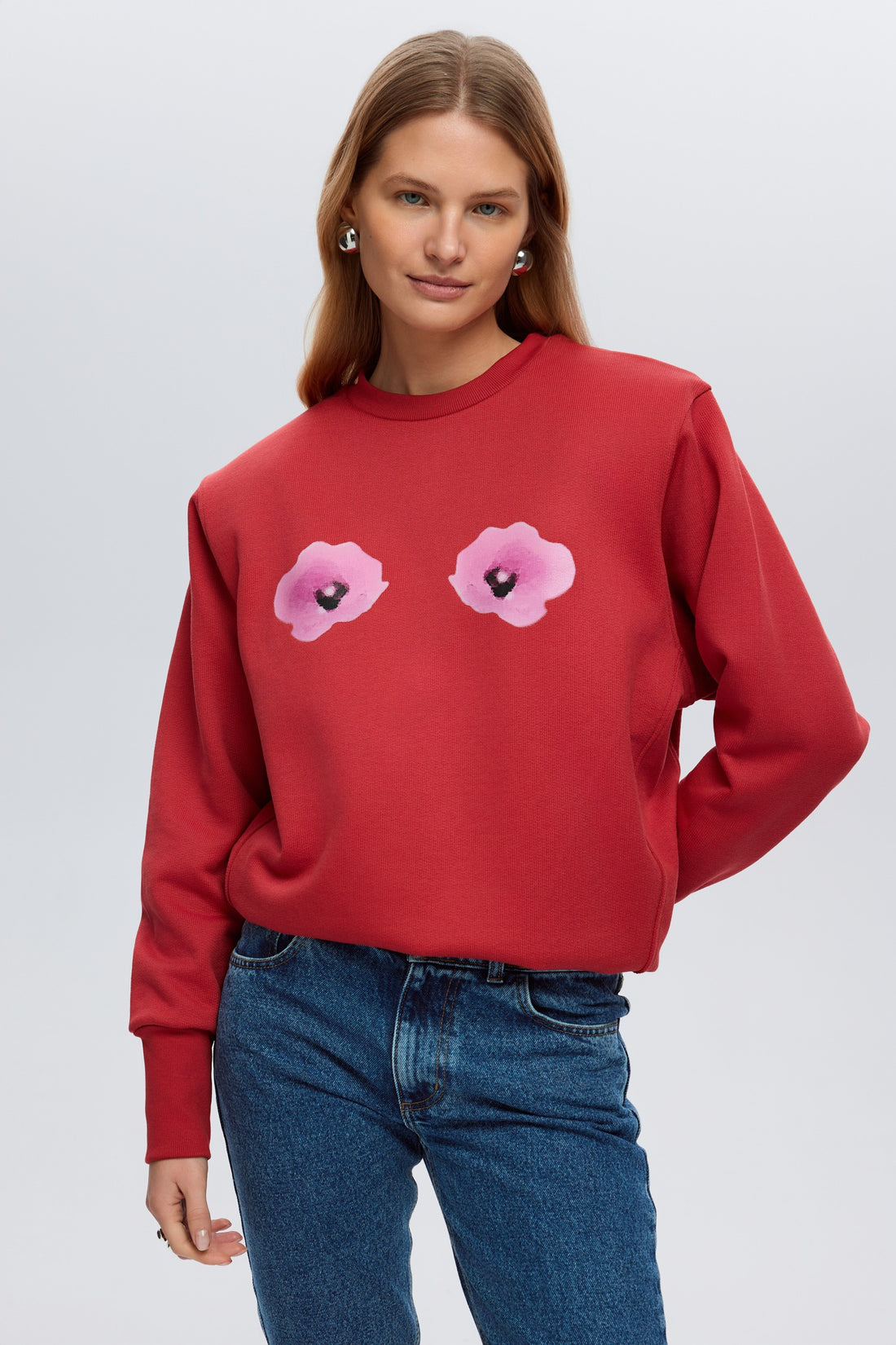 Bluza Maddie Pink Poppies