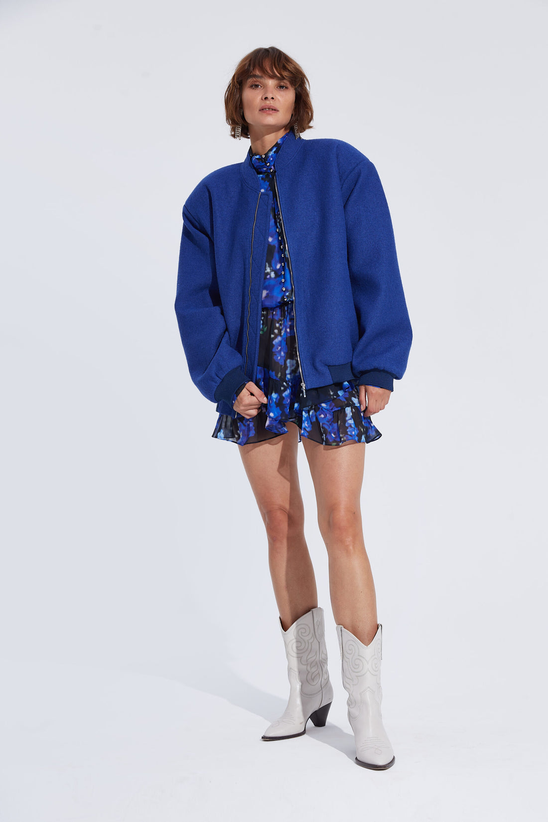 Kurtka Hailey Blue Bomber