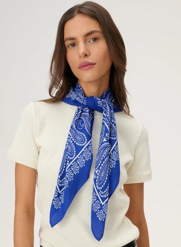 Apaszka damska Lebrand chabrowa - bandana
