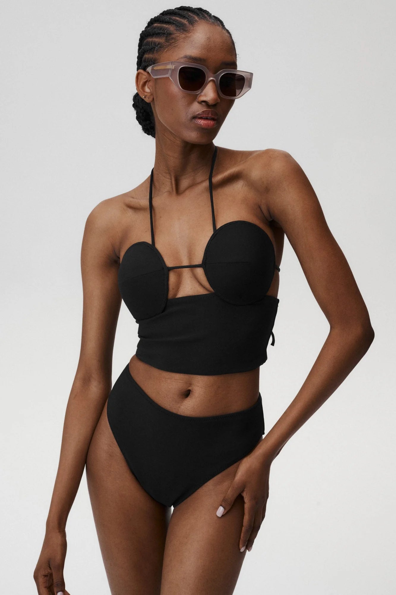 Dół od bikini Naomi Czarny