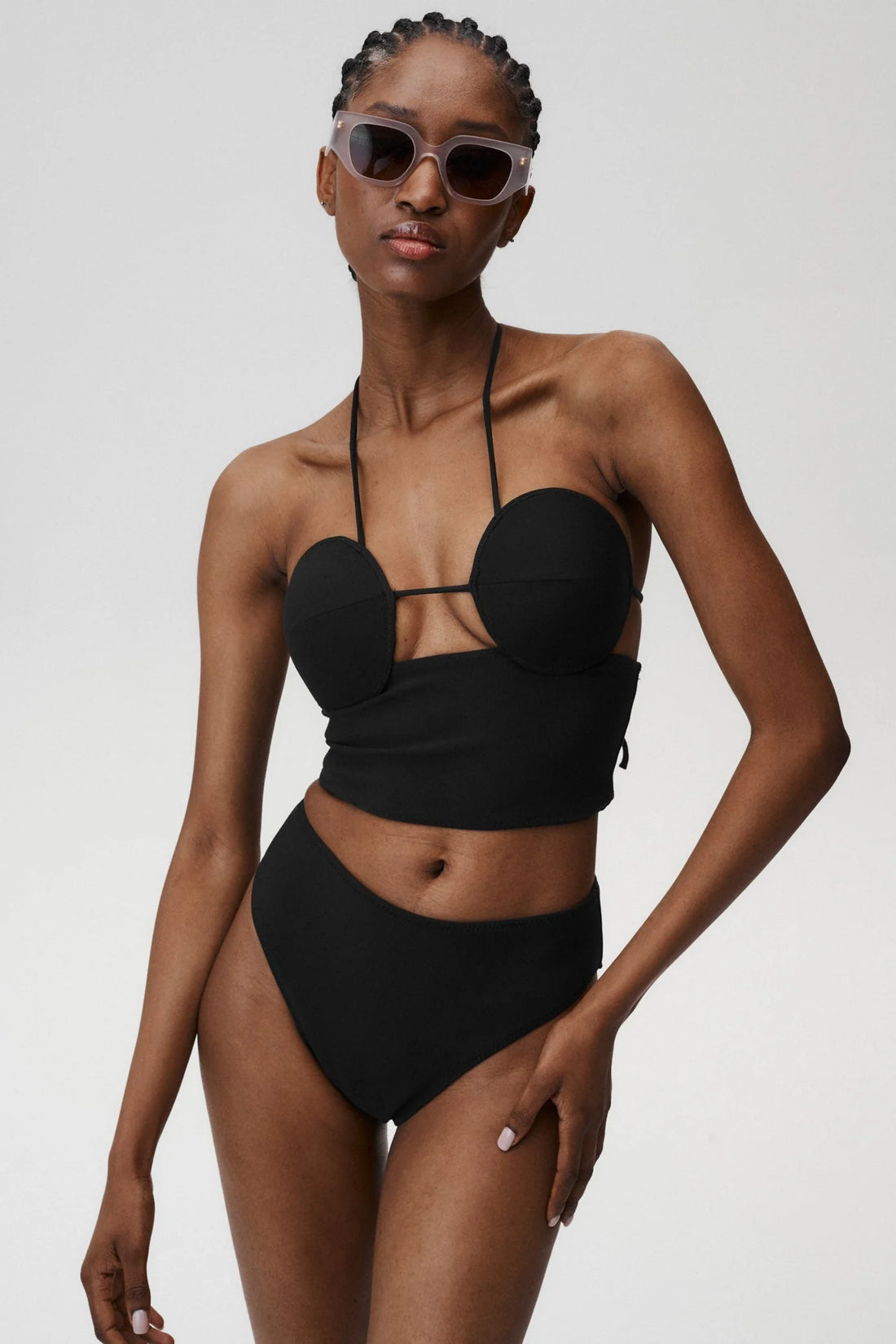 Dół od bikini Naomi Czarny