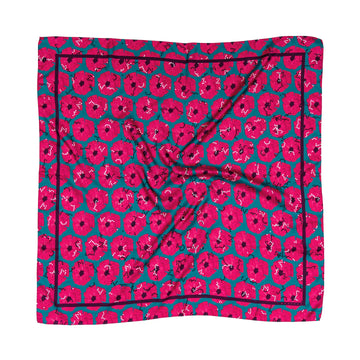 Chusta jedwabna Bossy Pink