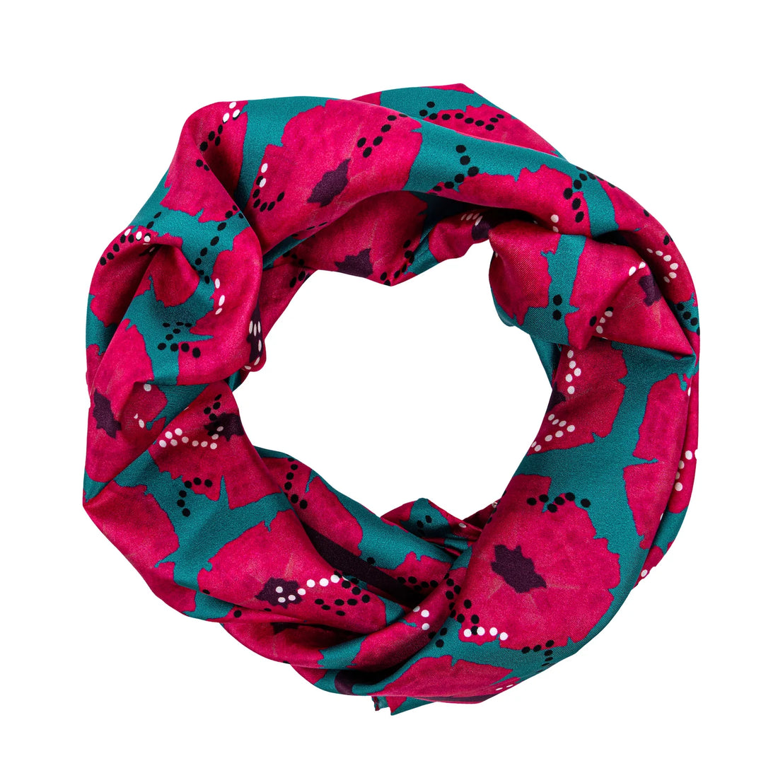 Chusta jedwabna Bossy Pink