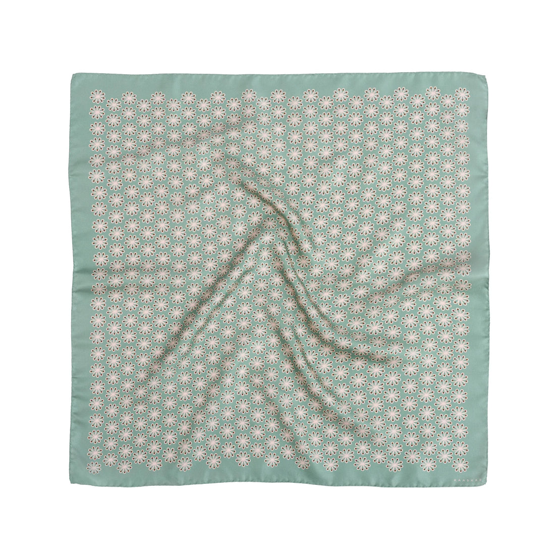 Apaszka jedwabna Sage Green