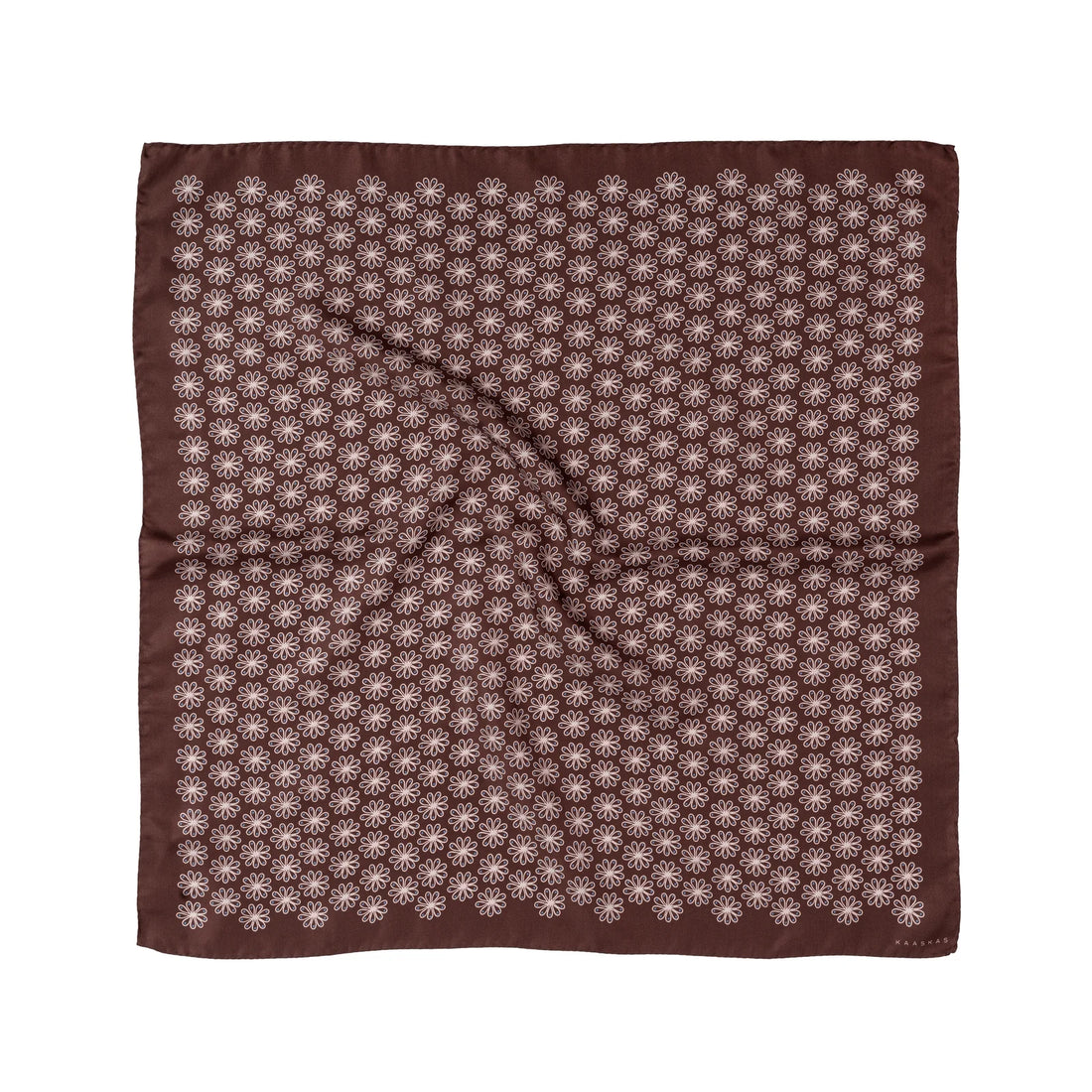 Apaszka jedwabna Chestnust Brown