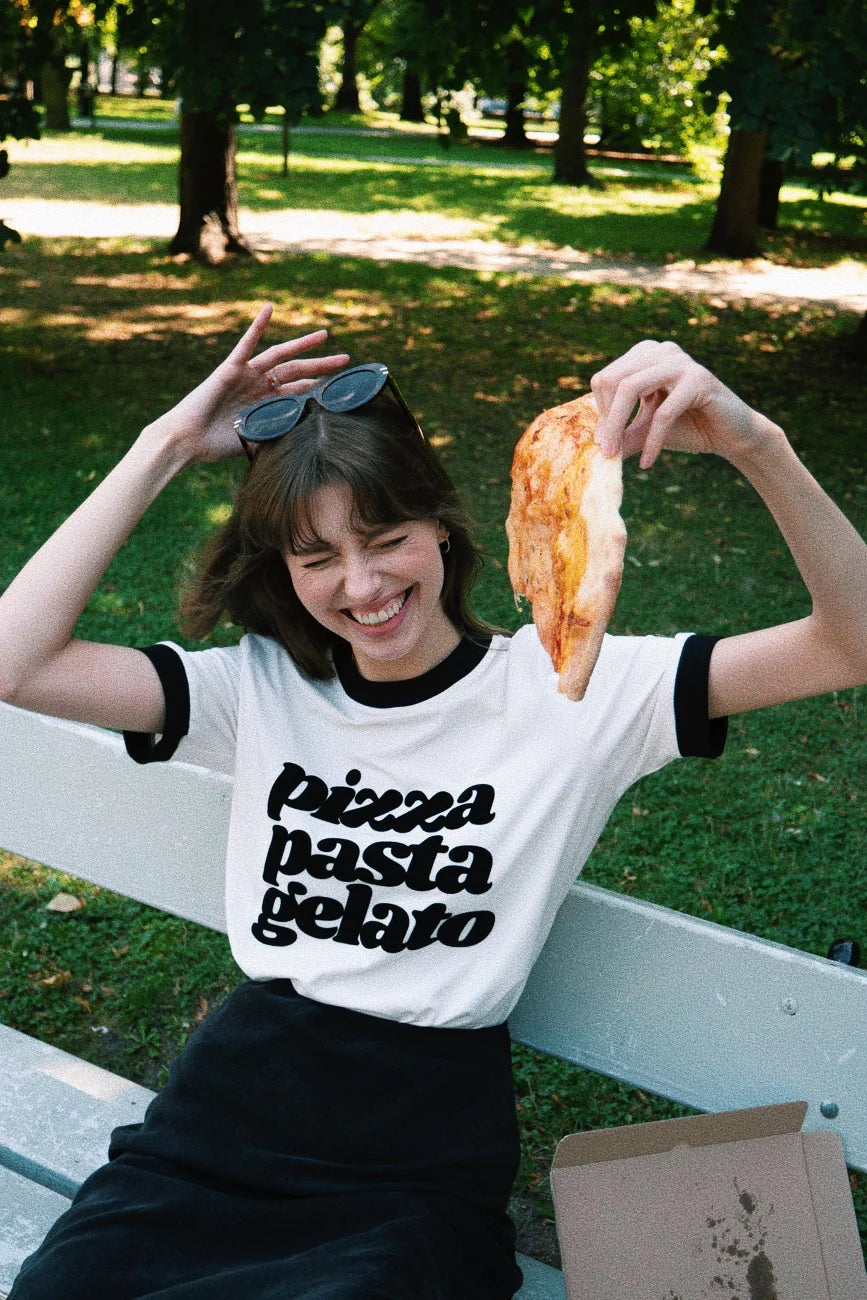 T-shirt Pizza Pasta Gelato