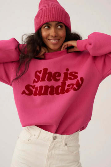 Bluza She is Sunday Pink