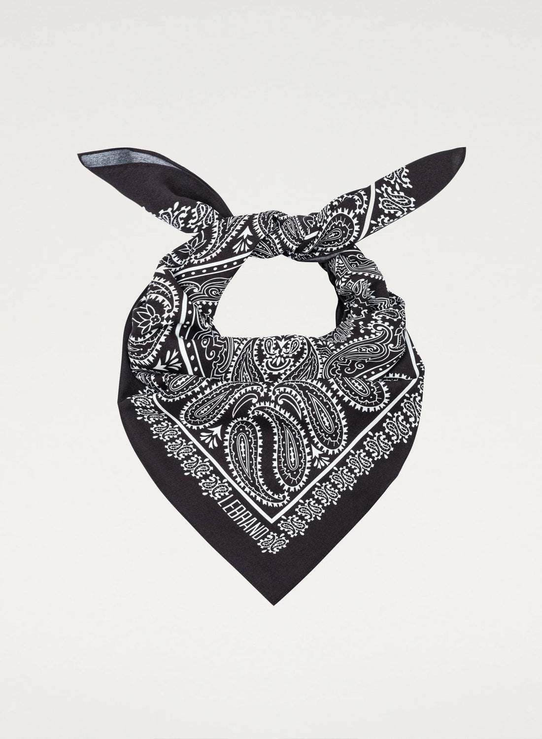 Apaszka damska Lebrand brązowa - bandana