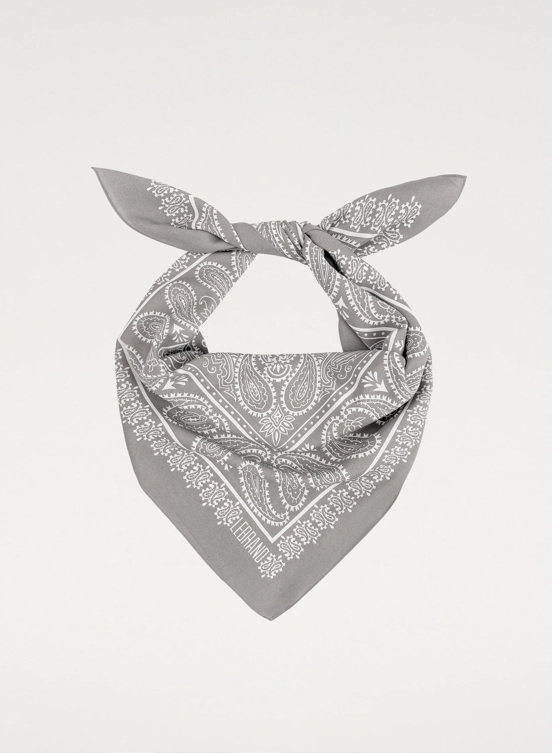 Apaszka damska Lebrand szara - bandana