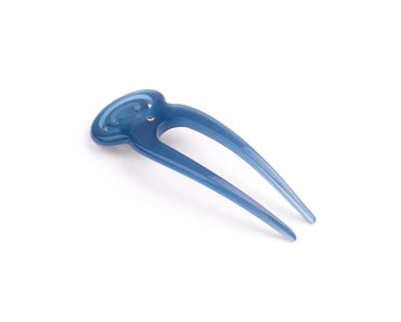 Francuska spinka do włosów niebieska Fork Bahama Blue - Turtle Story