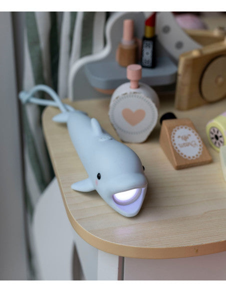 Latarka Delfin BUBBLY
