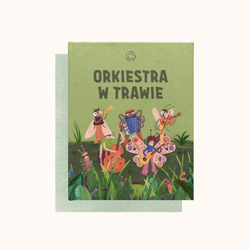 Książeczka edukacyjna dla dzieci Pomelody - Orkiestra w trawie