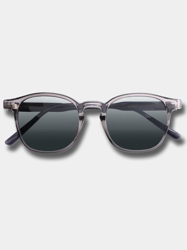 Okulary przeciwsłoneczne JAVIER 01 SUN - TRANSPARENT GREY