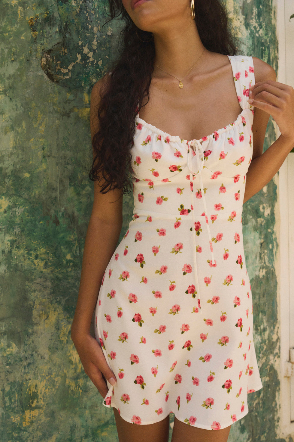 Sukienka LILY FLEUR BLANC