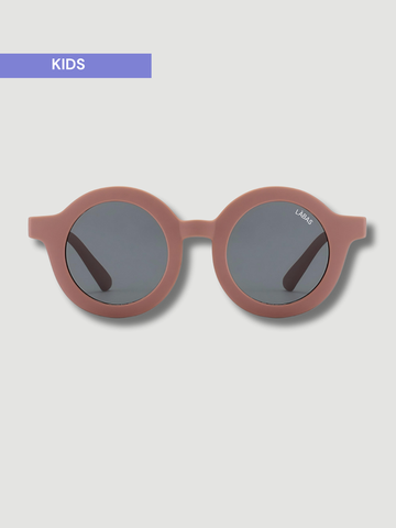Dziecięce okulary przeciwsłoneczne LULU - DUSTY ROSE