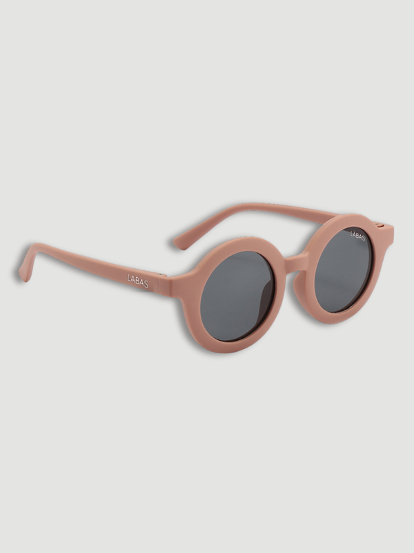 Dziecięce okulary przeciwsłoneczne LULU - DUSTY ROSE
