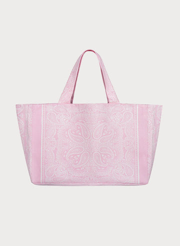 Torba oversize shopper różowa Lebrand - Capri